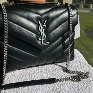 Small Loulou Matelassé Leather Shoulder Bag